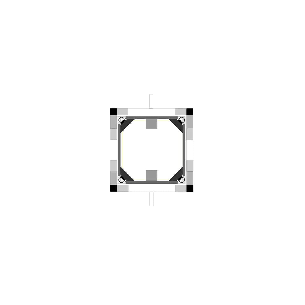 Frame set for Aladdin 1x50W