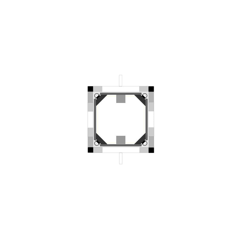 Frame set for Aladdin 1x50W